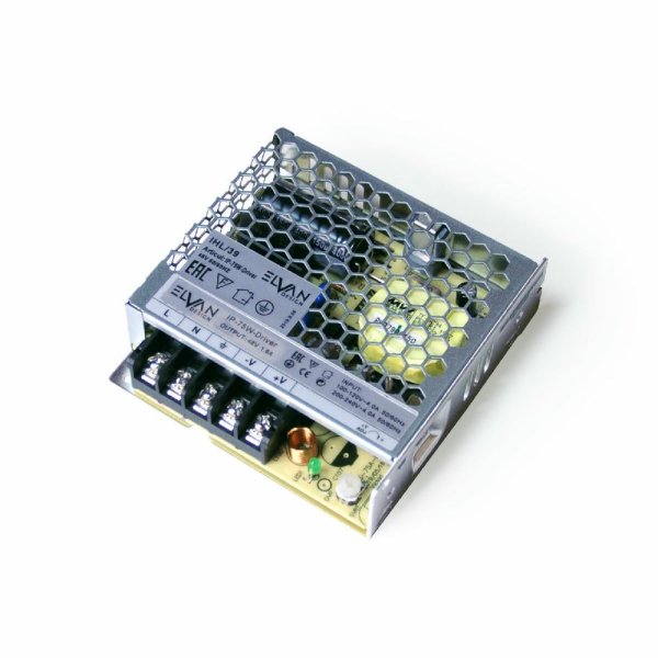 Блок питания Elvan 75Вт DC48В 1.6А IP-75W-Driver