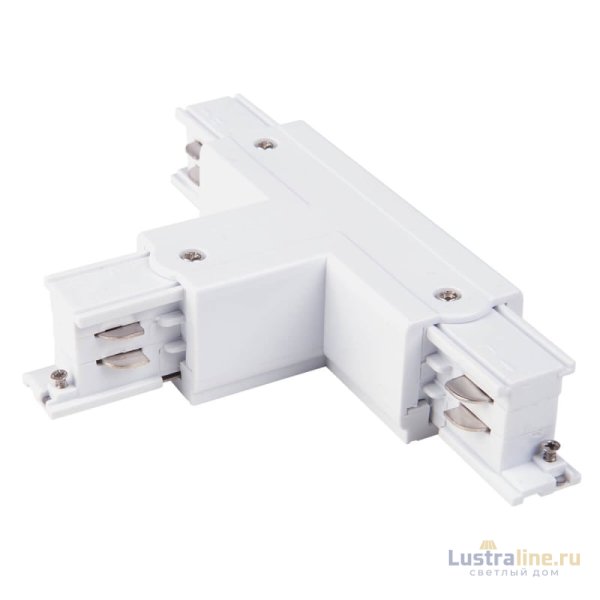Коннектор Т-образный левый Elektrostandard TRC-1-3-TL-WH 4690389112492 Коннектор Т-образный левый Elektrostandard TRC-1-3-TL-WH 4690389112492