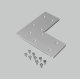 Соединитель угловой для шинопровода Maytoni Accessories for tracks Gravity TRA010CL-21