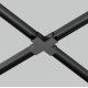 Коннектор X-образный для профиля Maytoni Elasity O-TR001-CC