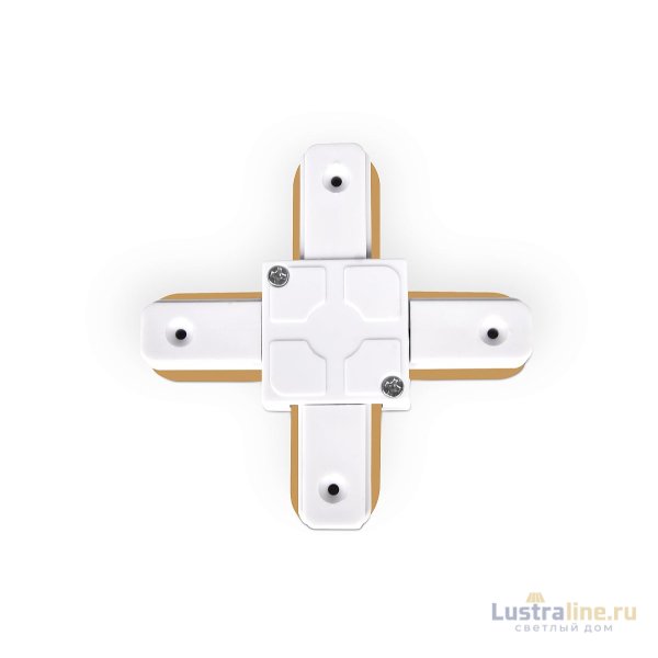 Коннектор Х-образный однофазный Ambrella Light Track System GL7082