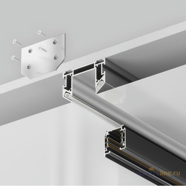 Профиль для монтажа Maytoni Three phase track system Trinity TRA005MP-312S Профиль для монтажа Maytoni Three phase track system Trinity TRA005MP-312S