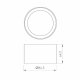 Кольцо антибликовое Arlight LGD-ANTIGLARE-RING-R85 (BK) 046757