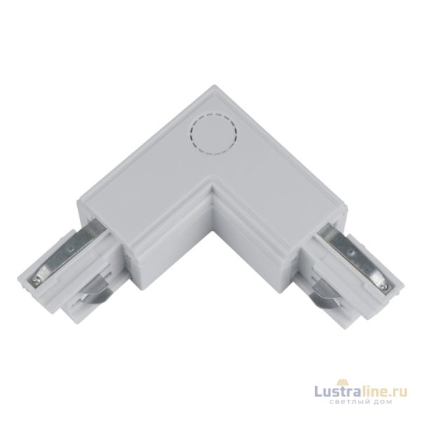 Коннектор Uniel UBX-A21 SILVER 1 POLYBAG