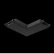 Конектор питания угловой Maytoni Accessories for tracks Radity TRA084CL-11B