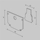 Комплект заглушек к шинопроводу Maytoni Technical Magnetic track system Exility Accessories for tracks Exility TRA034EC-SCH-42B
