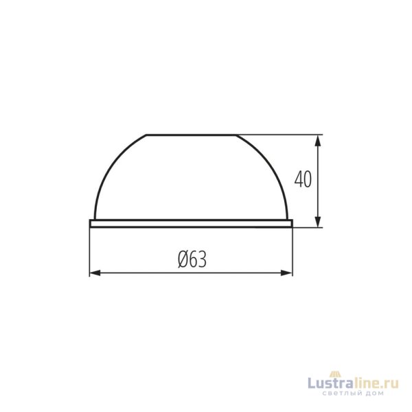 Рефлектор для трекового светильника Kanlux Ref 33140