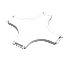 X-соединитель для магнитного шинопровода IMEX UT25 IL.0007.3004 WH