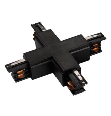 Коннектор Х-образный Arlight LGD-4TR black 026143