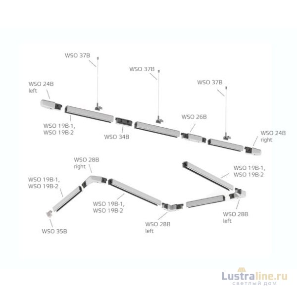 Соединитель гибкий Italline WSO 560 white