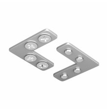 Комплект соединителей угловых для шинопровода Maytoni Exility TRA034CL-SC-42S