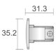 Заглушка Deko-Light D Line 710068