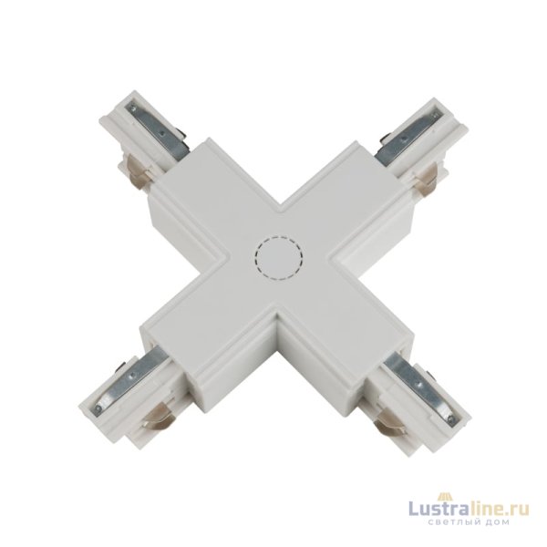 Коннектор Uniel UBX-A41 WHITE 1 POLYBAG