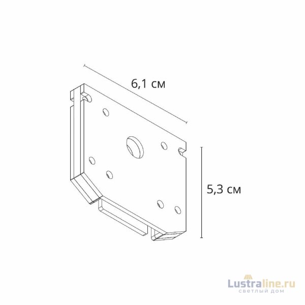 Заглушка для магнитного шинопровода Arte Lamp Linea-Accessories A484206E
