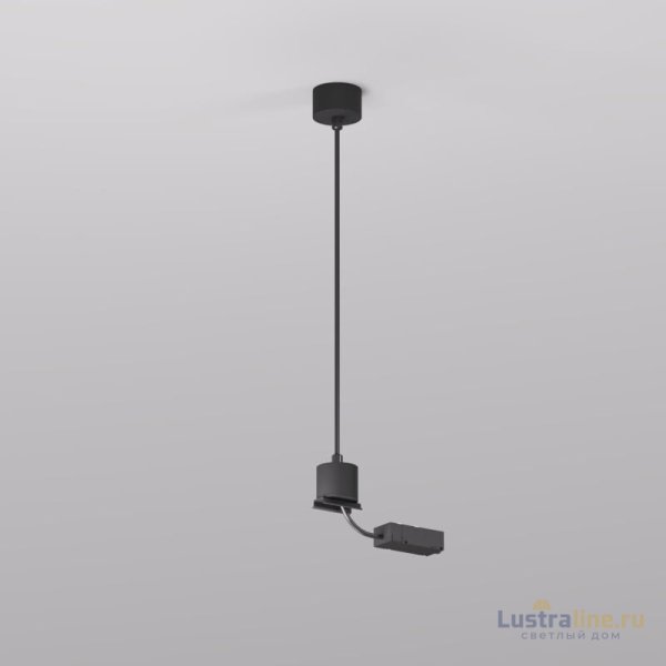 Подвод питания для подвесного монтажа трека Denkirs Smart Base TR2124-BK Подвод питания для подвесного монтажа трека Denkirs Smart Base TR2124-BK