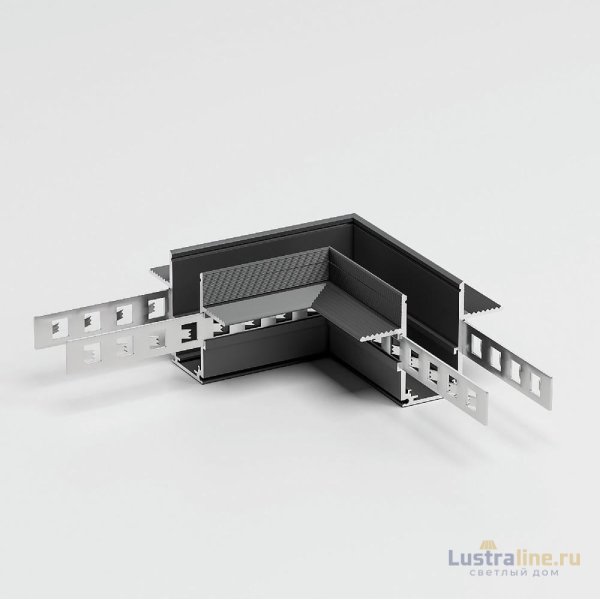 Коннектор угловой для встраиваемого шинопровода Elektrostandard Slim Magnetic 4690389206658 85212/00 a067500