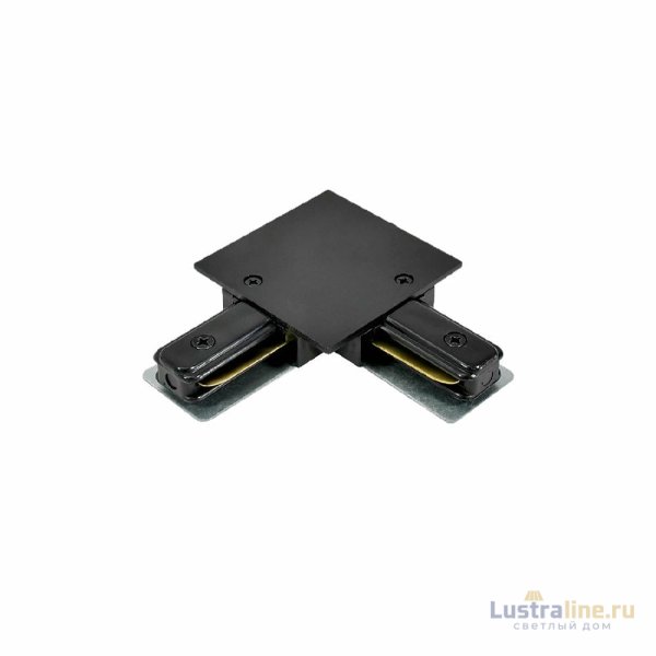 Коннектор L-образный Escada Prima TRA-02-01-001-L Black ESTR20021