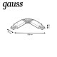 Коннектор гибкий Gauss TR117
