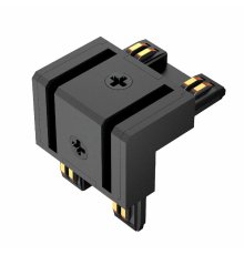 Коннектор угловой Arlight MAG-VIBE-CON-L90-INT-POWER (BK, внутренний) 044185