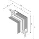 Коннектор угловой внутренний Lumker SY-LINK-INT-T2S-WH 013615