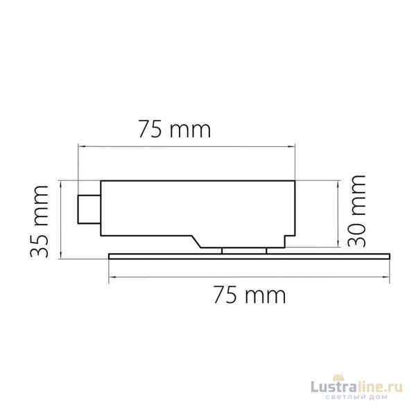 Адаптер для шинопровода Lightstar Asta 592061