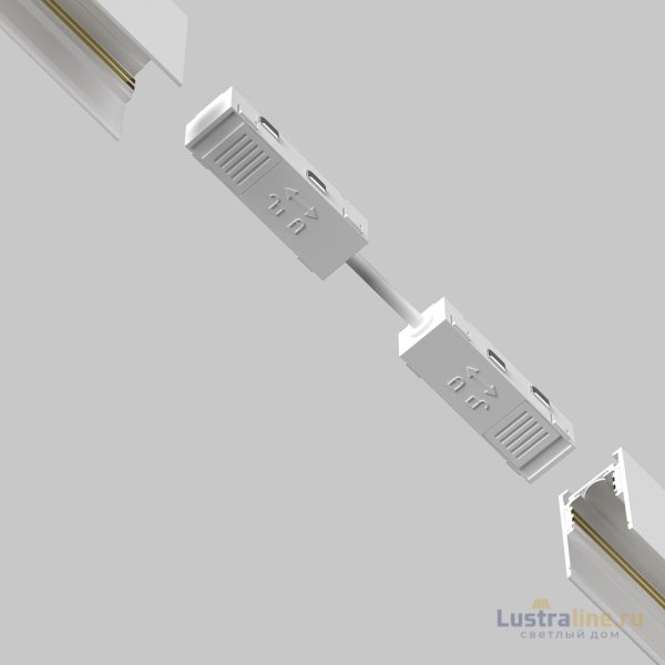 Коннектор питания прямой гибкий Maytoni Technical Magnetic track system Exility Accessories for tracks Exility TRA034CPC-42W-5-1
