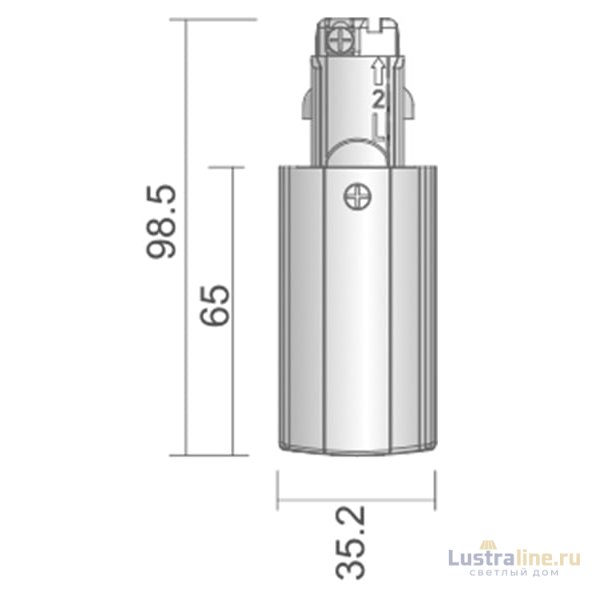 Соединитель левый Deko-Light D Line 710009