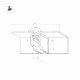 Коннектор угловой Arlight MAG-MICROCOSM-CON-FDW-L90-INT (BK, внутренний) 044525