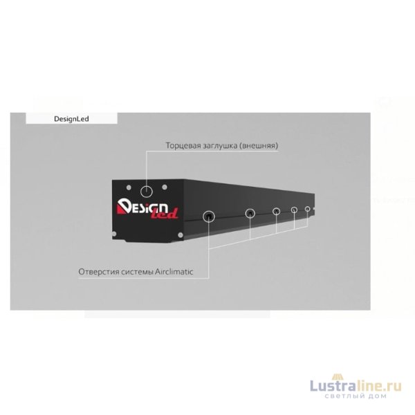 Встраиваемый шинопровод DesignLed SY-601201-CL-2-BL 009110