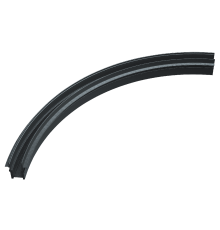 Радиусный магнитный шинопровод iLedex Vision 4822-1/4-D1000-BK