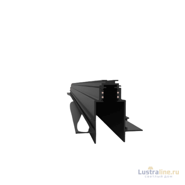 Шинопровод встраиваемый магнитный Elvan T-01-72-V-BK
