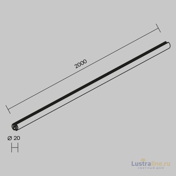 Шинопровод Maytoni Levity TRX184-R-112B