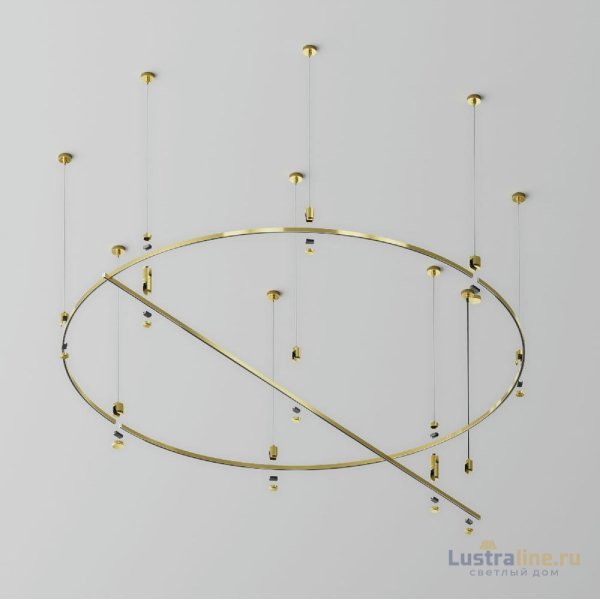 Шинопровод накладной/подвесной Maytoni Flarity TRX154-2SR-D1500-BS