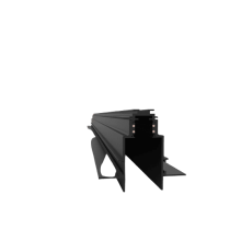 Шинопровод встраиваемый магнитный Elvan T-02-72-V-BK