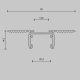 Шинопровод встраиваемый Maytoni Busbar trunkings Basity TRX172-123B