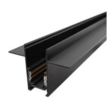 Встраиваемый магнитный шинопровод Arlight MAG-ORIENT-TRACK-2652-FDW-2000 (BK) 033634
