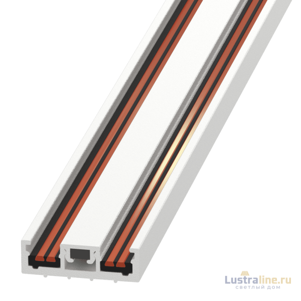 Ультратонкий накладной магнитный шинопровод iLedex Vision 4825-25/7-1000-WH