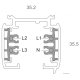 Шинопровод трехфазный Deko-Light D Line 710006
