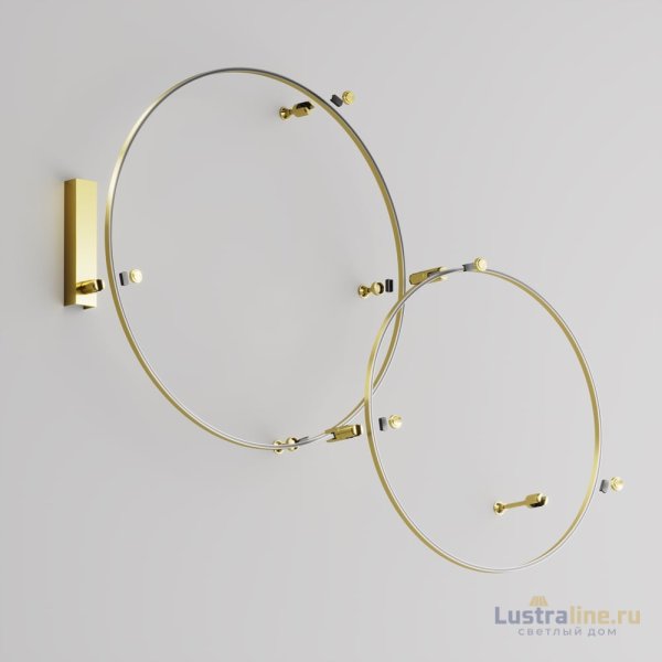 Шинопровод магнитный круглый Maytoni Flarity TRX154-R-D650-BS