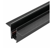 Шинопровод встраиваемый магнитный Arlight MAG-ORIENT-TRACK-2653-FDW-3000 (BK, FLAT) 041440