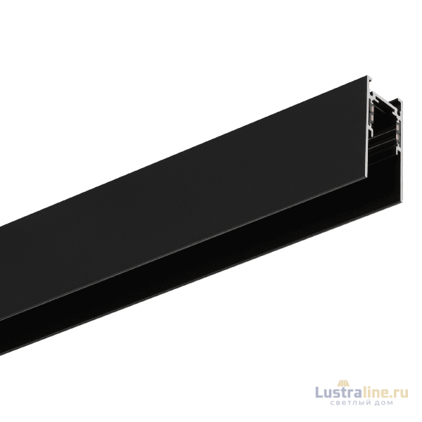 Шинопровод магнитный накладной iLedex Vision 4822-52/27-1000-BK