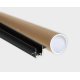 Шинопровод встраиваемый магнитный в тубусе Italline Kreator IT09-9021 black tube