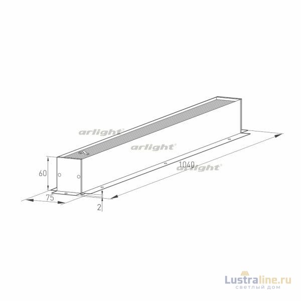 Шинопровод Arlight MAG-TRACK-4560-F 026898(1)