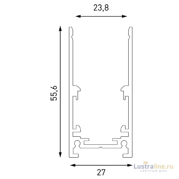 Шинопровод накладной Lumker SY-LINK-20S1-2.5-WH 019271