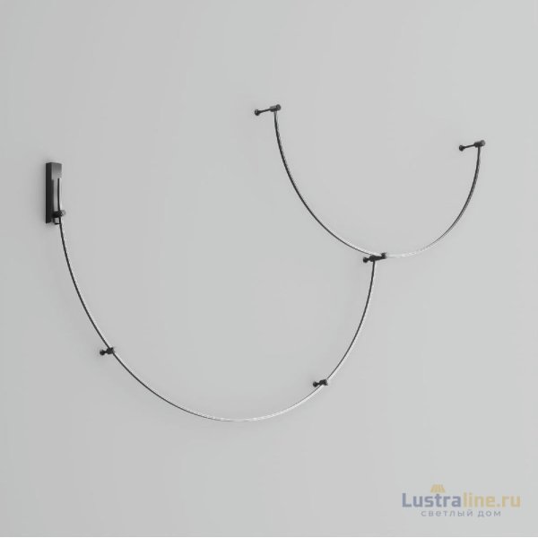 Шинопровод накладной/подвесной Maytoni Flarity TRX154-2SR-D1800-B