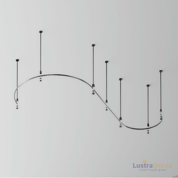 Шинопровод накладной/подвесной Maytoni Flarity TRX154-2SR-D1200-B