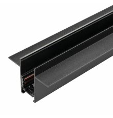Встраиваемый магнитный шинопровод Arlight MAG-ORIENT-TRACK-2653-FDW-2000 (BK, FLAT) 041438