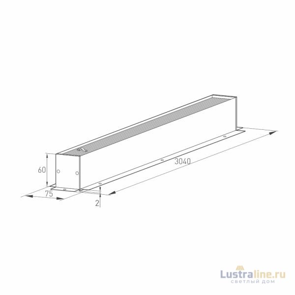 Шинопровод магнитный встраиваемый Arlight Mag-Track-4560-F-3040 028067(1)