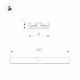 Шинопровод Arlight MAG-VIBE-TRACK-257-2000 (BK) 044179