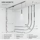 Шинопровод накладной Elektrostandard Mini Magnetic 4690389202506 85183/00 a065643